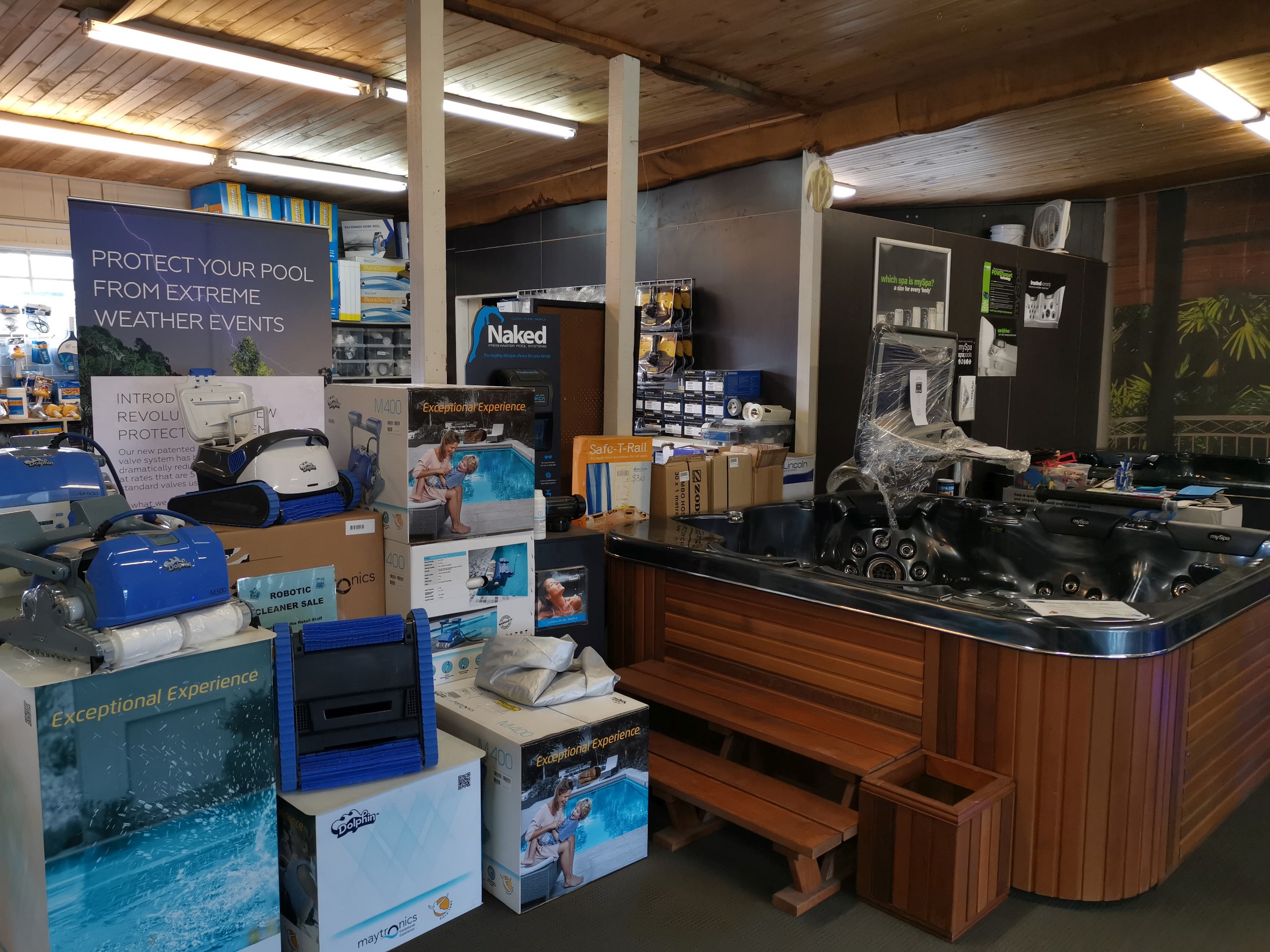 Gordon Ave Pools & Spas Geelong pool shop 2