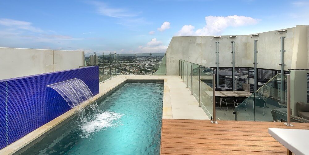 Selecting fibreglass or concrete pool