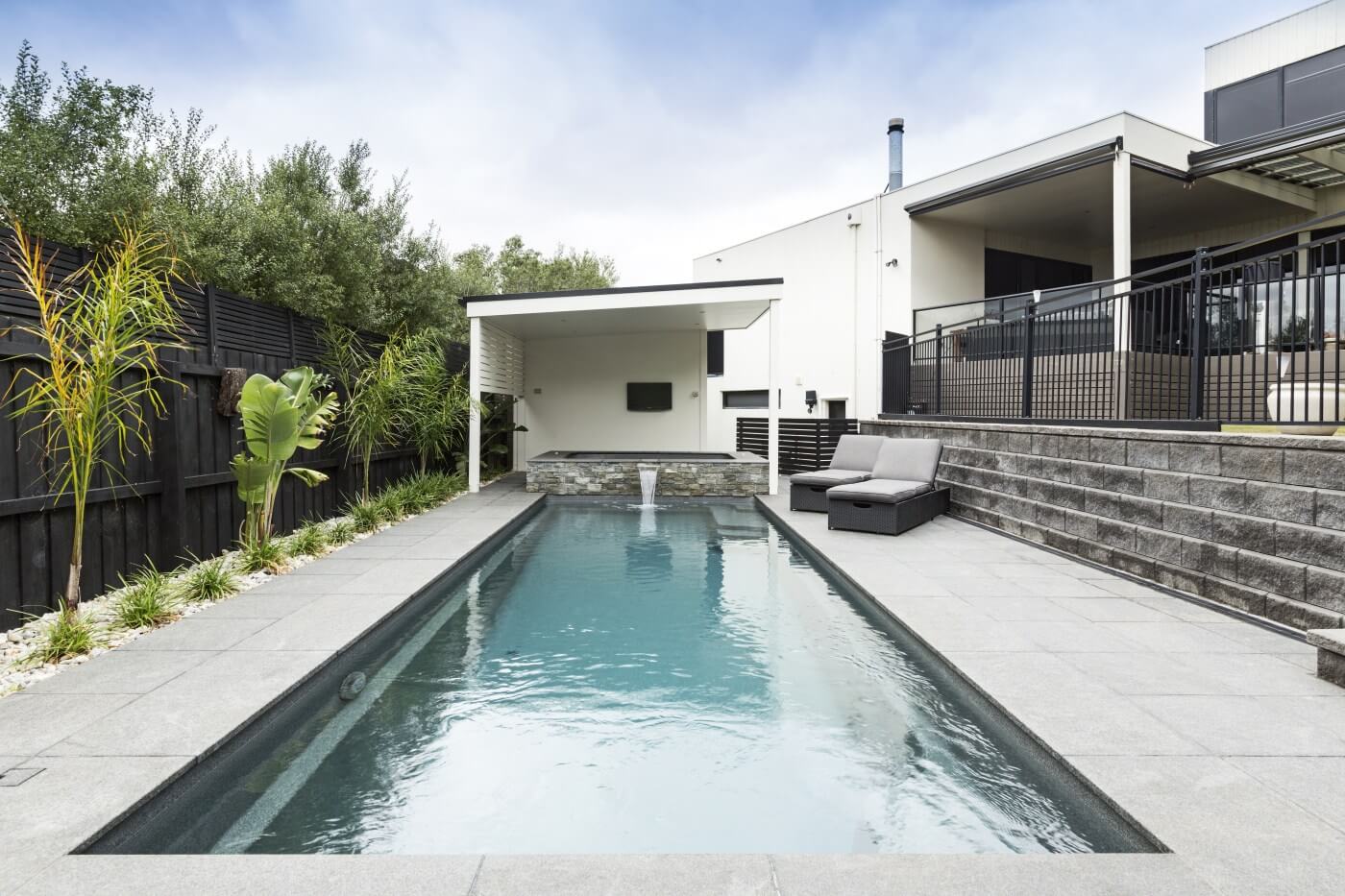Gordon Ave Pools and Fastlane fibreglass lap pool installation 3 Gordon Ave Pools and Fastlane fibreglass lap pool installation 3