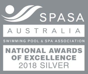 Gordon Ave Pools and Spas_SPASA Australia national award of excellence_2018 silver Gordon Ave Pools and Spas_SPASA Australia national award of excellence_2018 silver