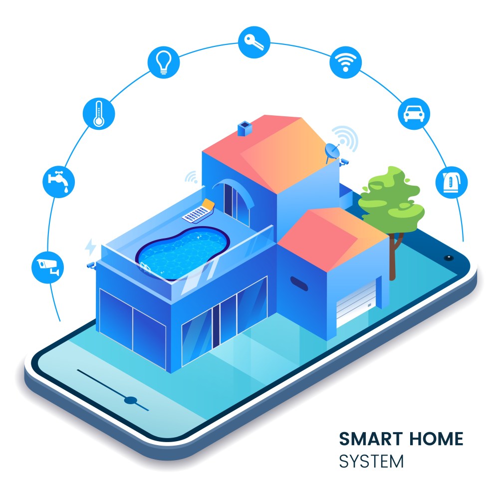 Smart pools as part of the smart home system