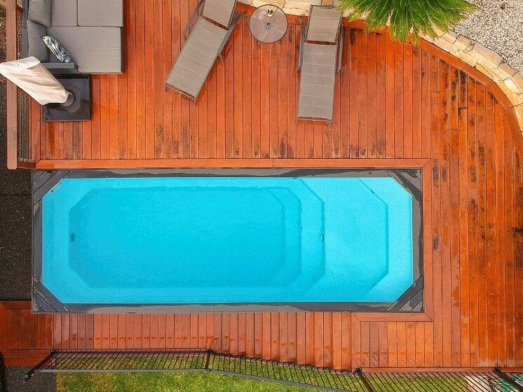 Compass Express Pools Relax Pool installation 01