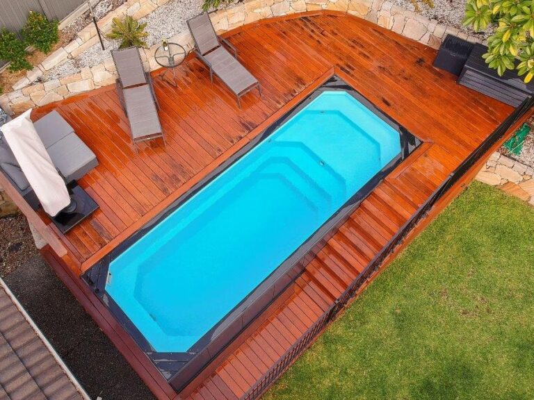 Compass Express Pools Relax Pool installation 02